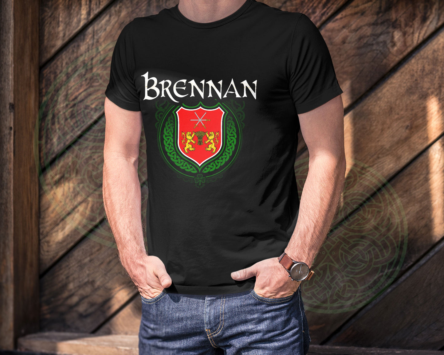 Brennan Irish Family Crest T-Shirt