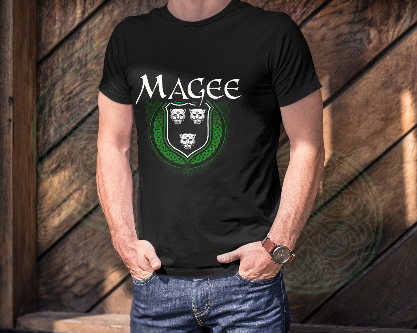 Magee Irish Family Crest T-Shirt