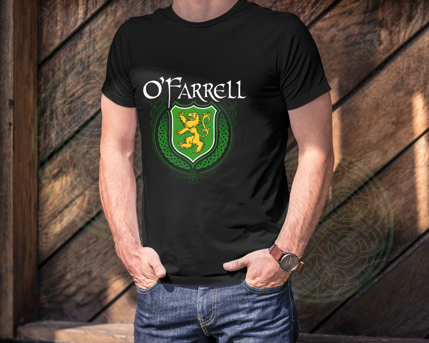 OFarrell Irish Family Crest T-Shirt