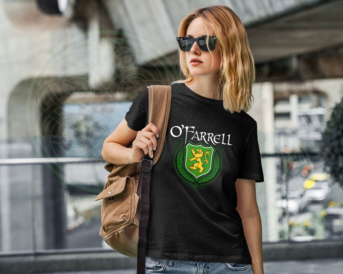 OFarrell Irish Family Crest T-Shirt