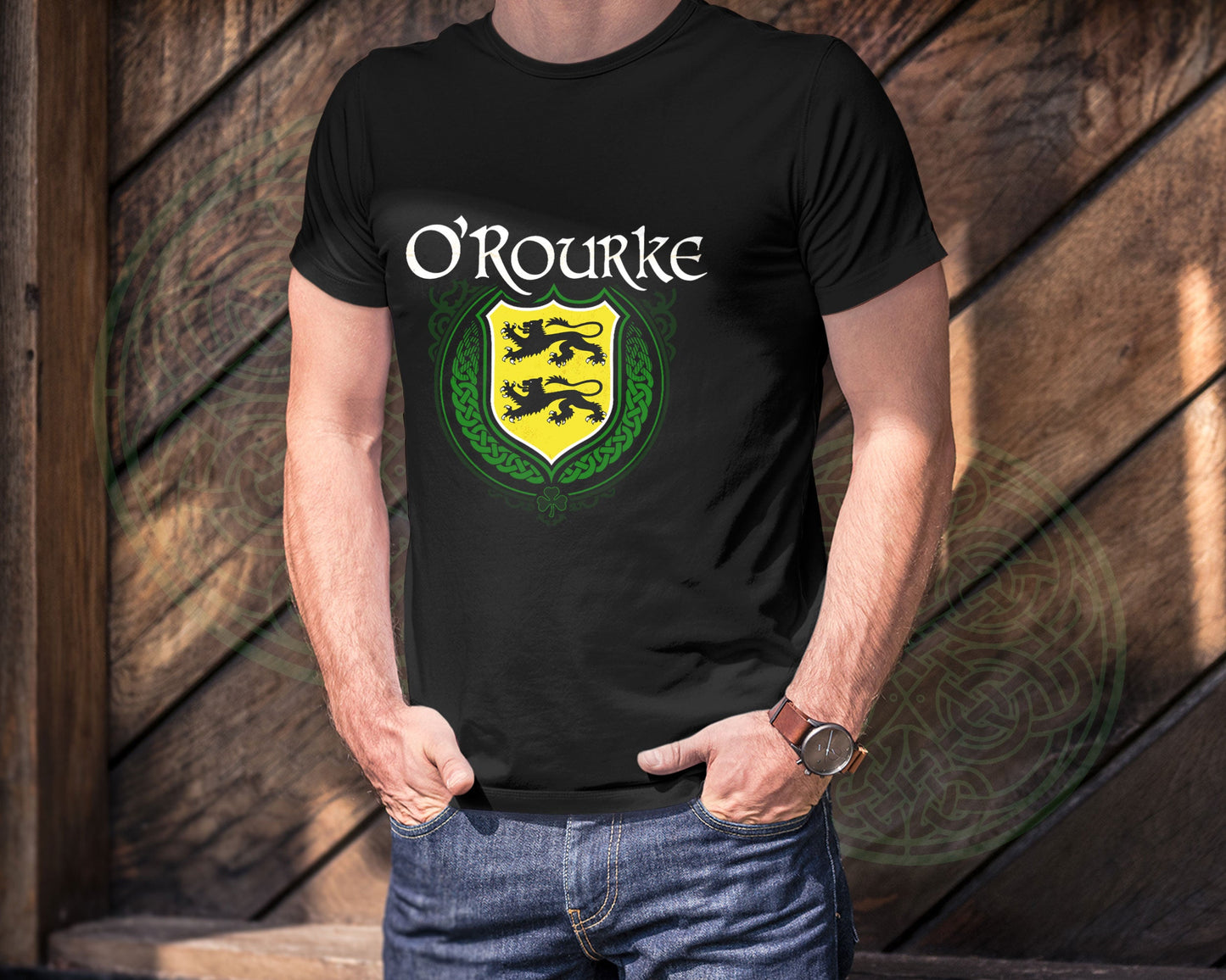 ORourke Irish Family Crest T-Shirt