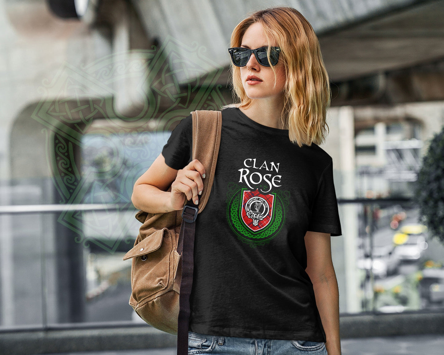 Clan Rose Scottish Clan Badge Crest T-Shirt