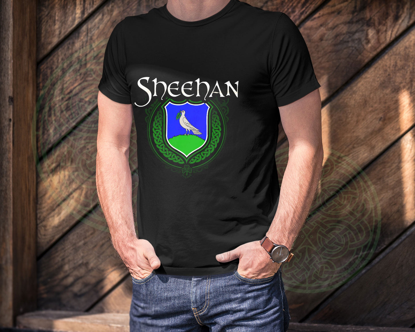 Sheehan Irish Family Crest T-Shirt