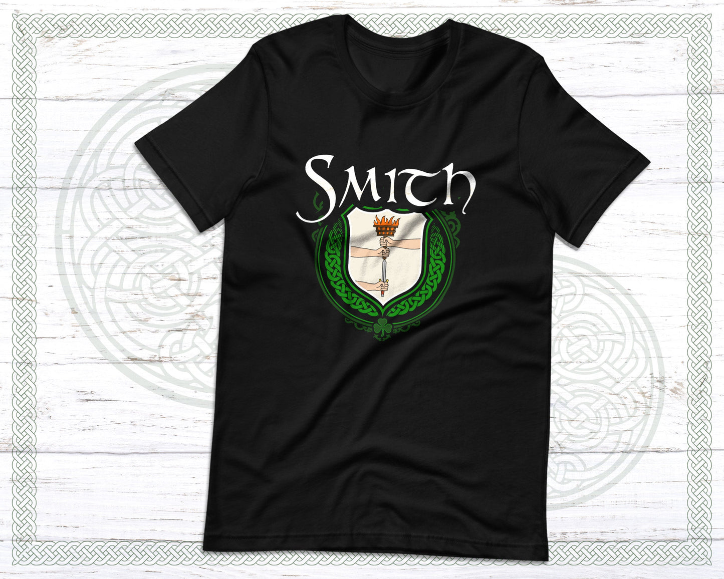 Smith Irish Family Crest T-Shirt