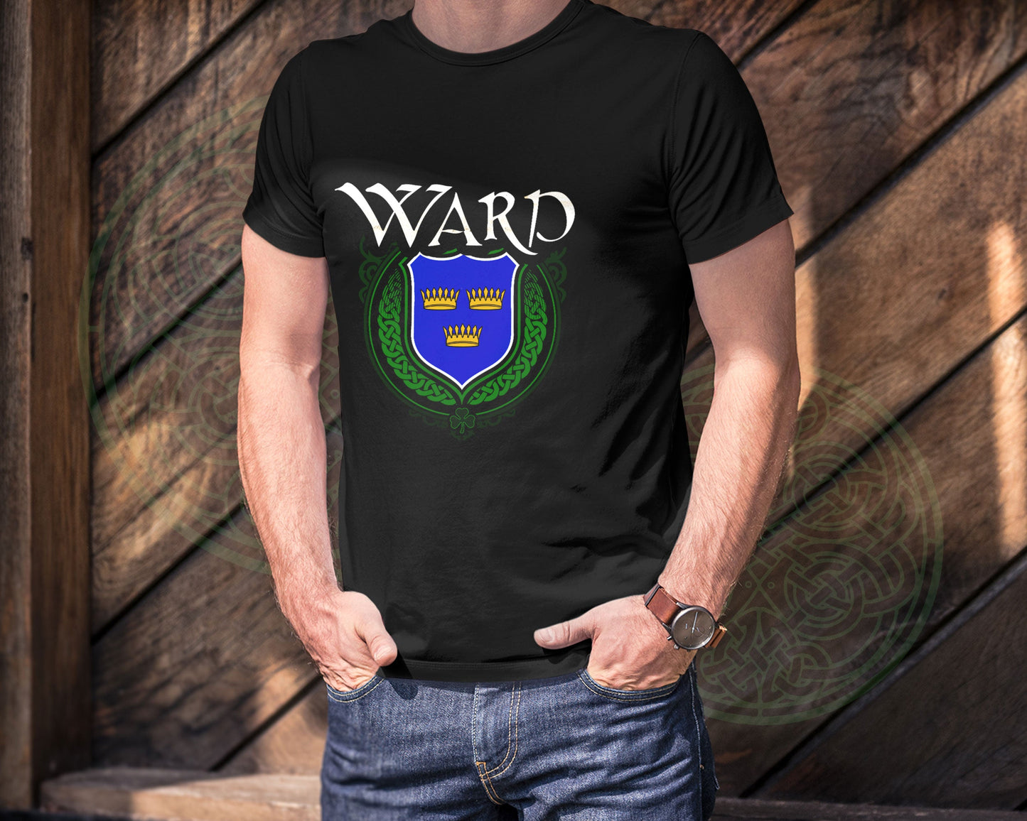 Ward Irish Family Crest T-Shirt