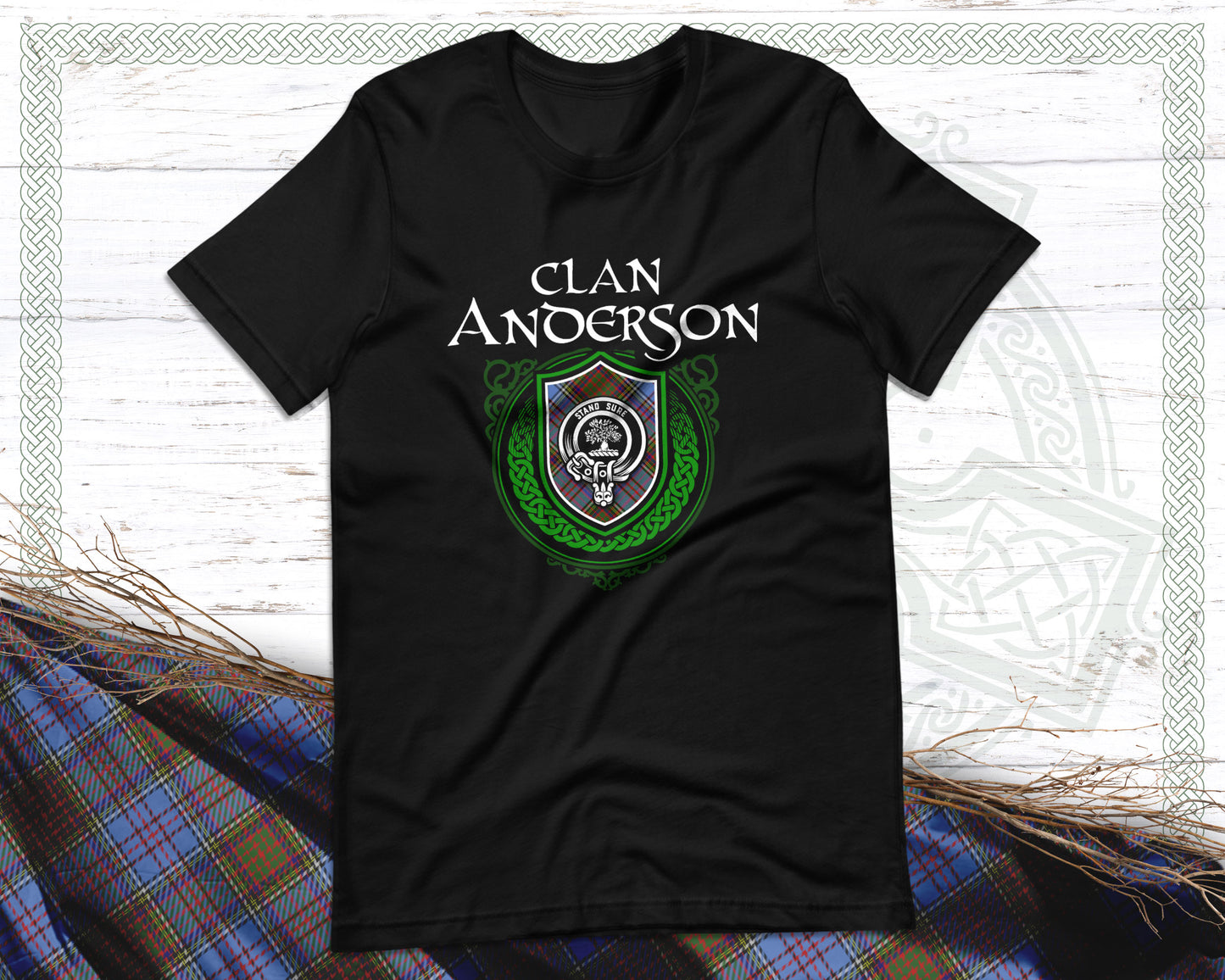 Clan Anderson Scottish Clan Badge Crest T-Shirt