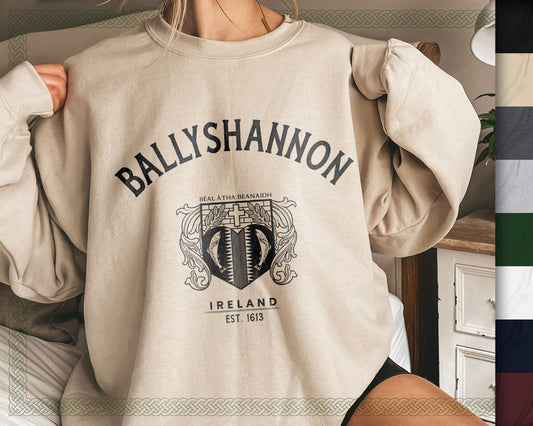 Ballyshannon Ireland Baggy Travel Sweatshirt