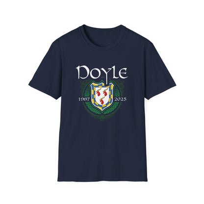 Custom Doyle Irish Family Crest T-Shirt