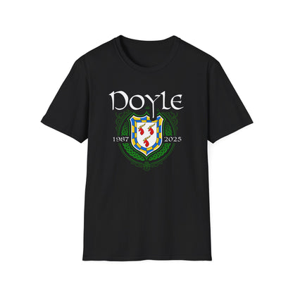 Custom Doyle Irish Family Crest T-Shirt