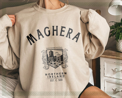 Maghera Northern Ireland Baggy Travel Sweatshirt
