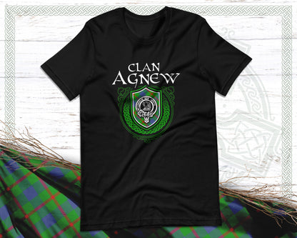 Clan Agnew Scottish Clan Badge Crest T-Shirt