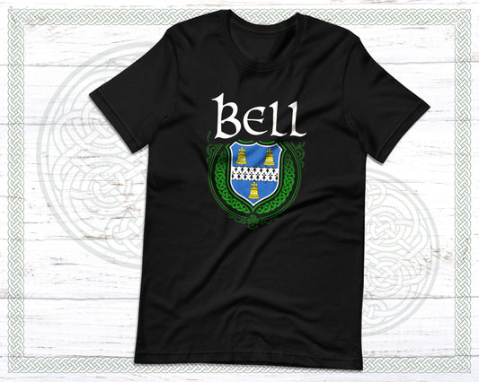 Bell Irish Family Crest T-Shirt