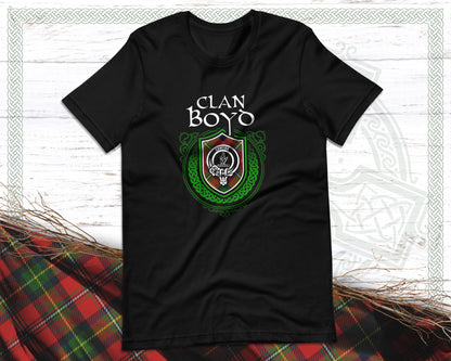 Clan Boyd Scottish Clan Badge Crest T-Shirt