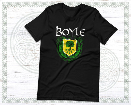 Boyle Irish Family Crest T-Shirt