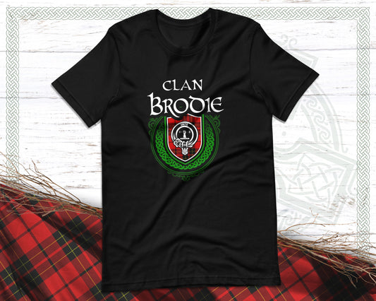 Clan Brodie Scottish Clan Badge Crest T-Shirt