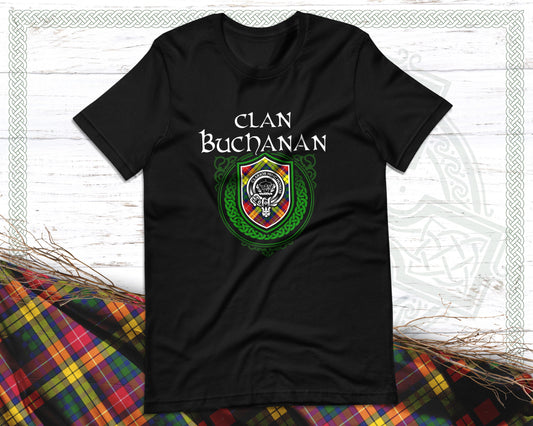 Clan Buchanan Scottish Clan Badge Crest T-Shirt