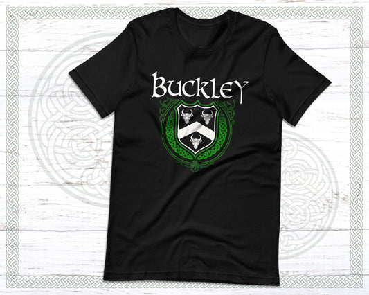 Buckley Irish Family Crest T-Shirt