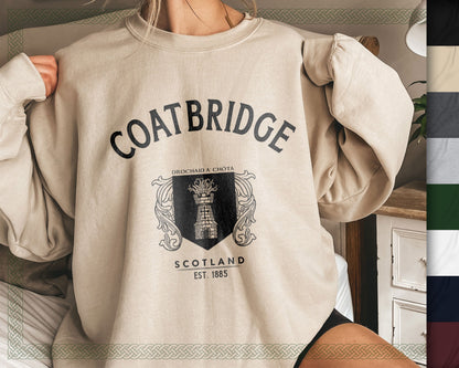 Coatbridge Scotland Baggy Travel Sweatshirt