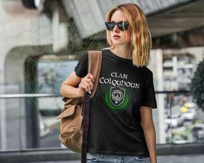 Clan Colquhoun Scottish Clan Badge Crest T-Shirt