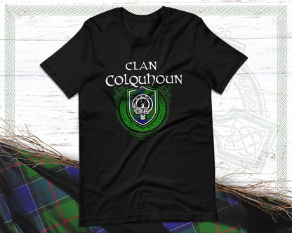 Clan Colquhoun Scottish Clan Badge Crest T-Shirt