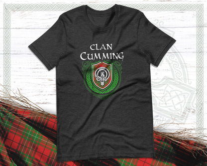 Clan Cumming Scottish Clan Badge Crest T-Shirt