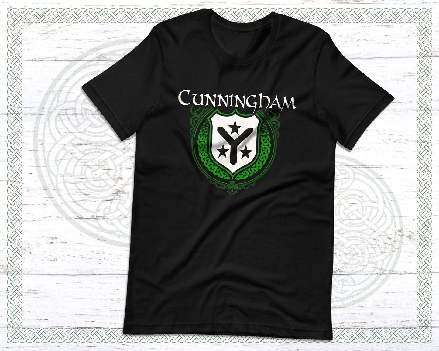 Cunningham Irish Family Crest T-Shirt