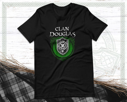 Clan Douglas Scottish Clan Badge Crest T-Shirt