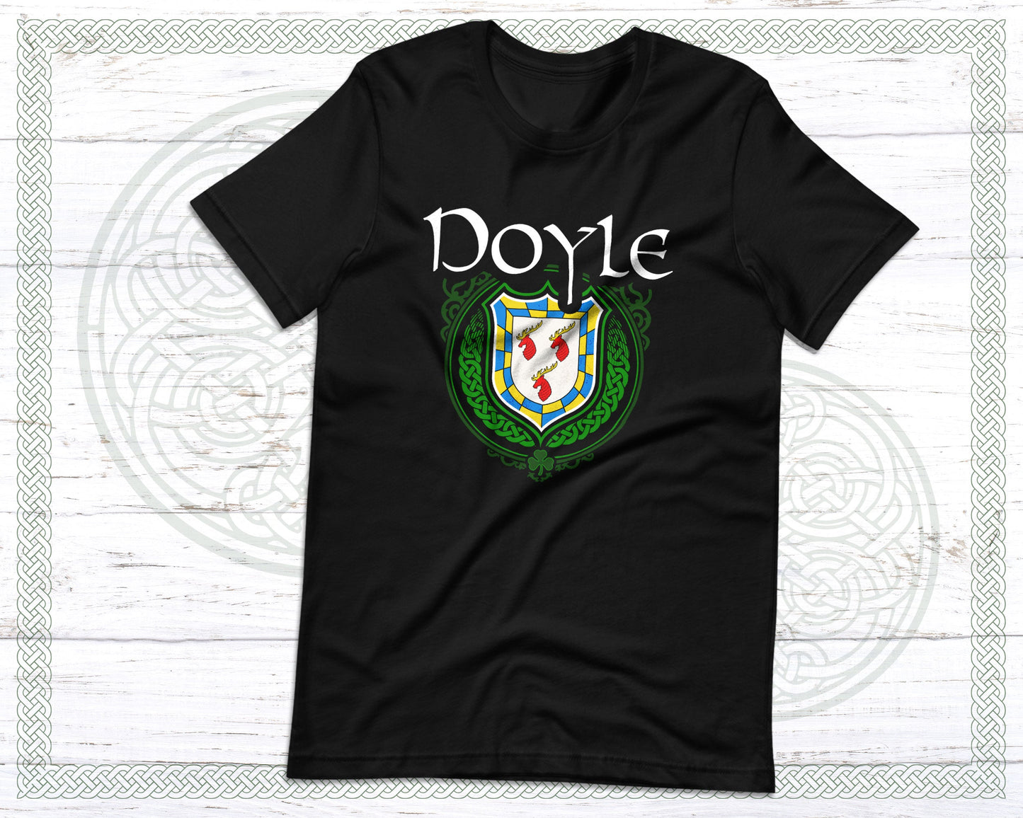 Doyle Irish Family Crest T-Shirt