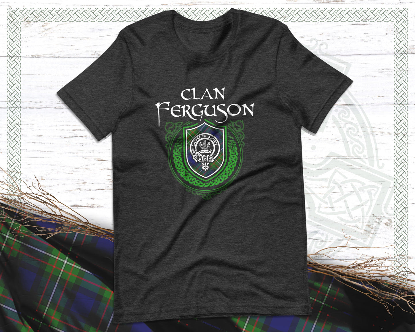 Clan Ferguson Scottish Clan Badge Crest T-Shirt