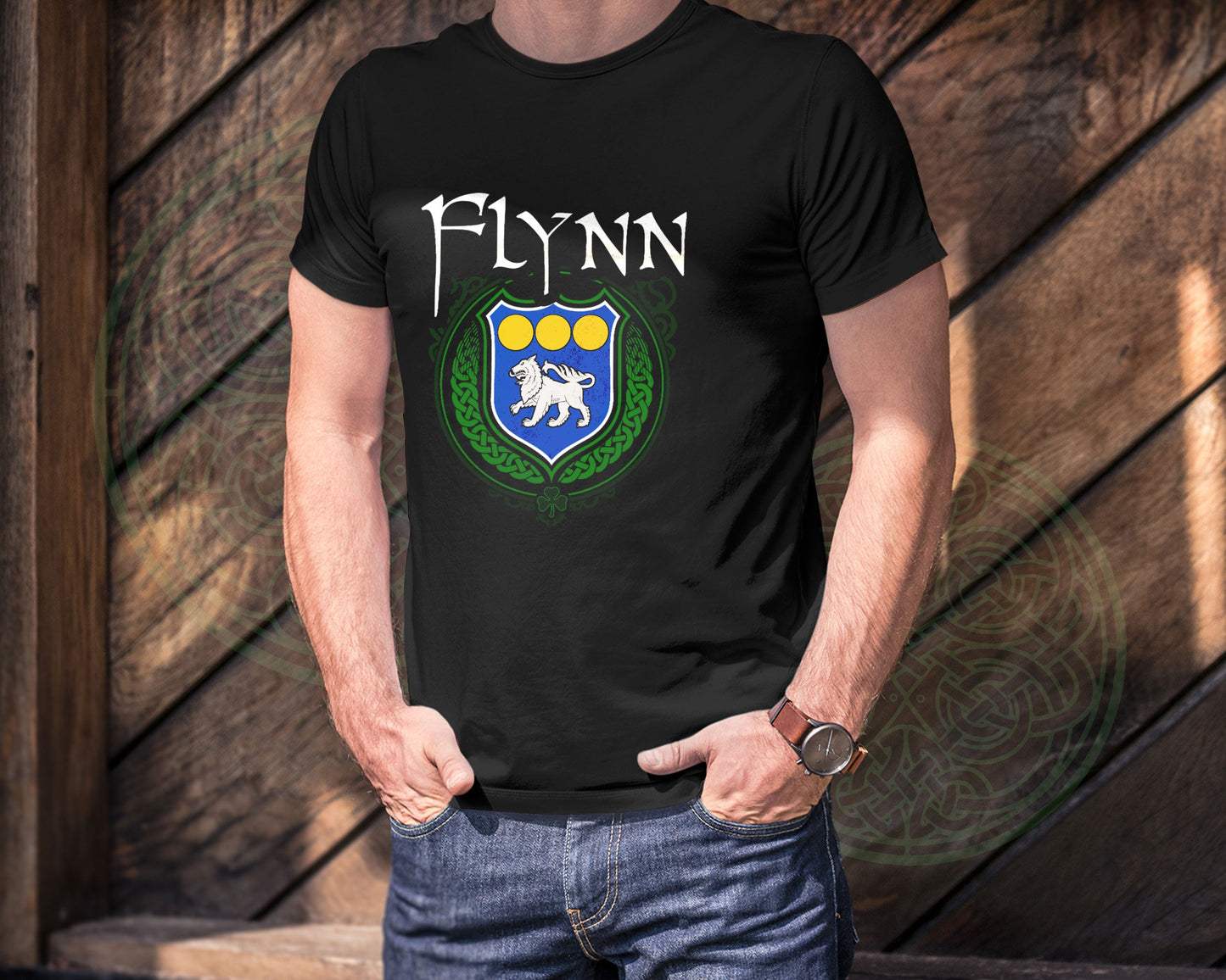 Flynn Irish Family Crest T-Shirt