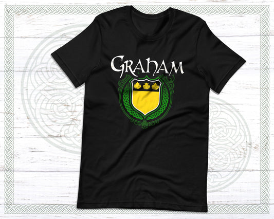 Graham Irish Family Crest T-Shirt