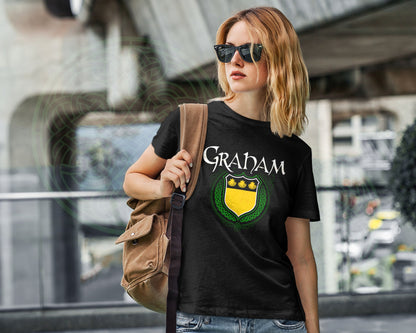 Graham Irish Family Crest T-Shirt