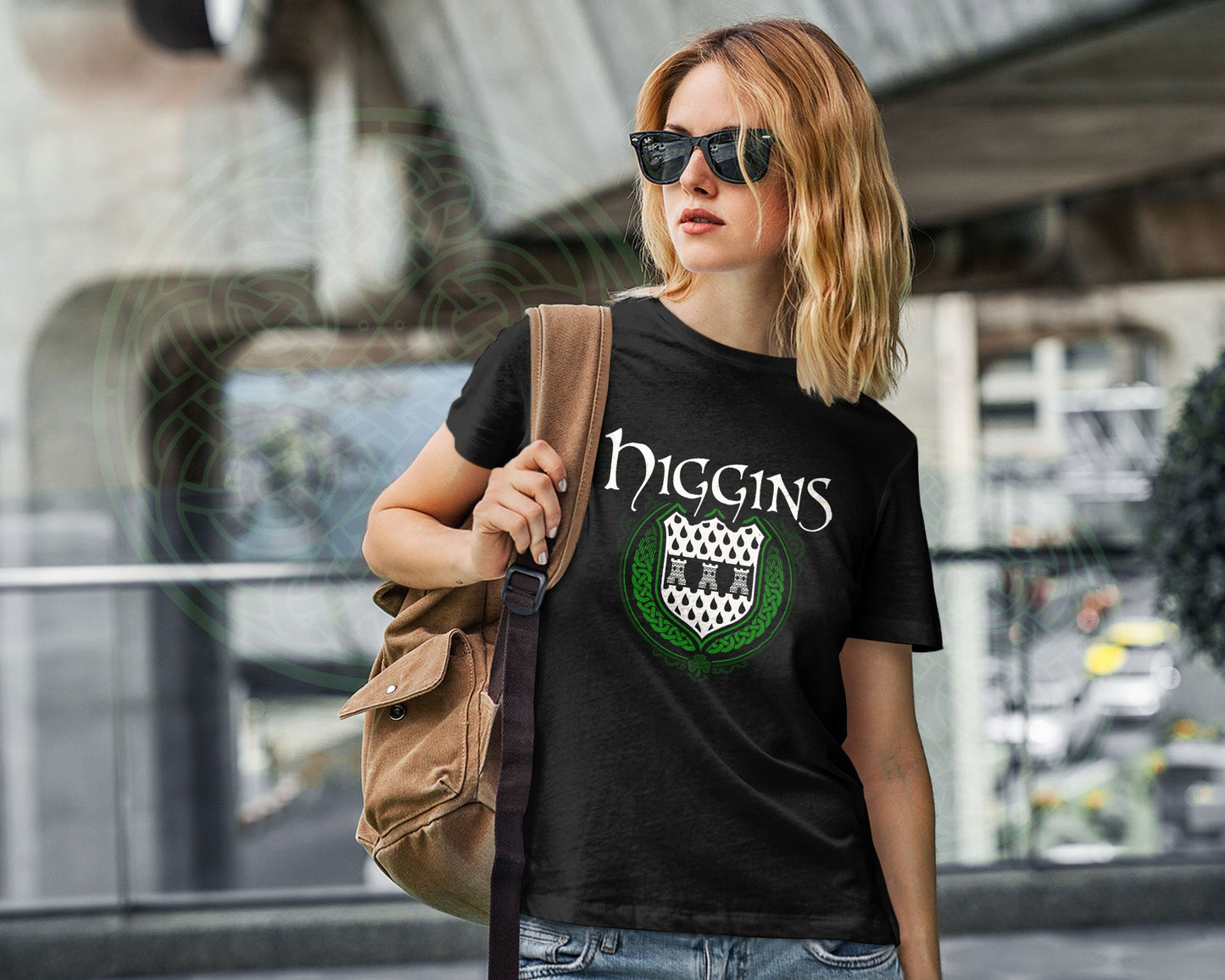 Higgins Irish Family Crest T-Shirt