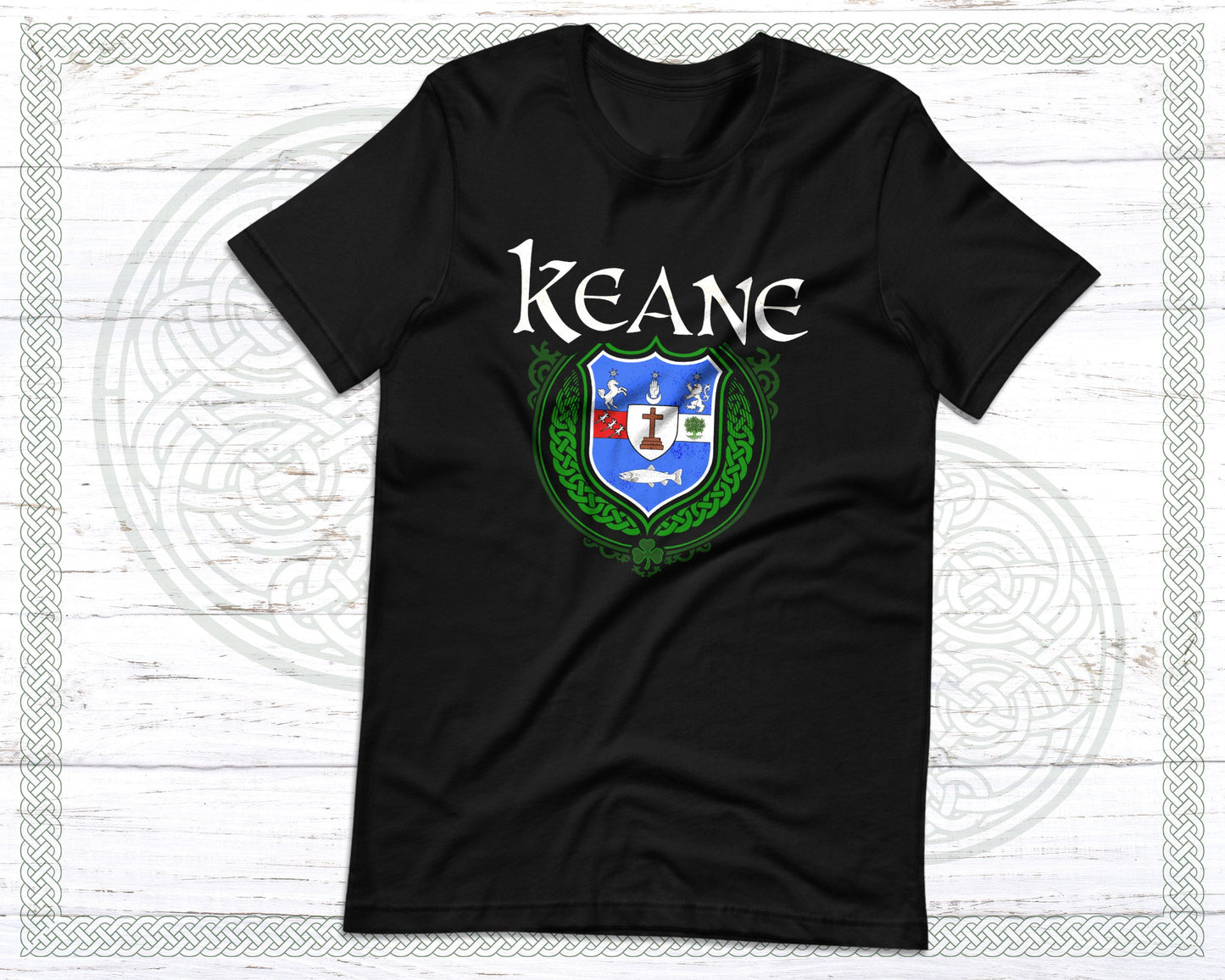 Keane Irish Family Crest T-Shirt