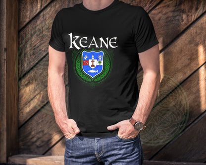 Keane Irish Family Crest T-Shirt