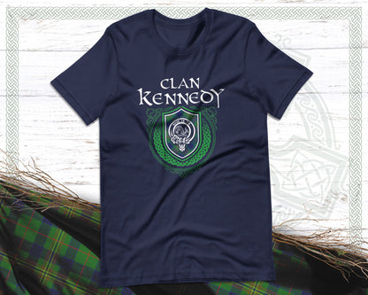 Clan Kennedy Scottish Clan Badge Crest T-Shirt