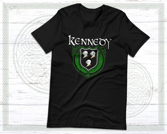 Kennedy Irish Family Crest T-Shirt