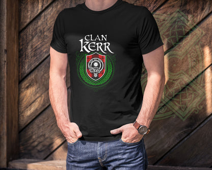 Clan Kerr Scottish Clan Badge Crest T-Shirt