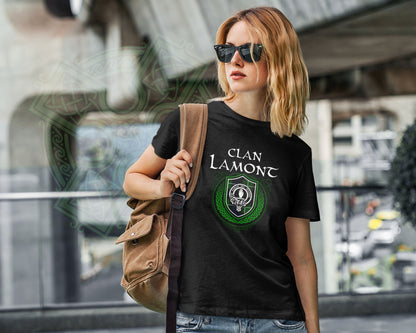 Clan Lamont Scottish Clan Badge Crest T-Shirt