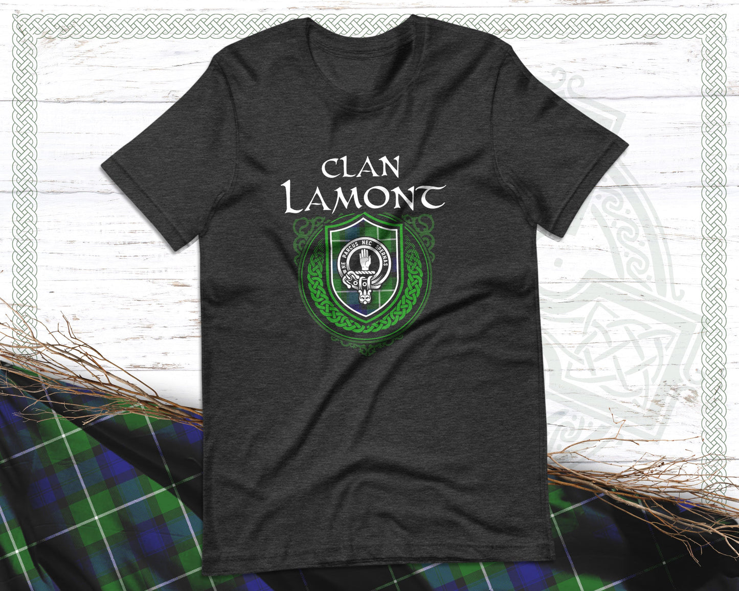 Clan Lamont Scottish Clan Badge Crest T-Shirt