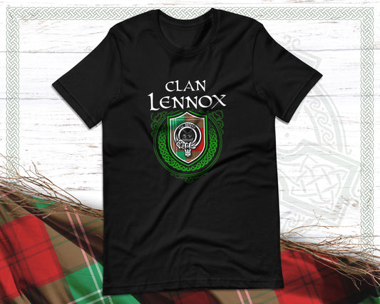 Clan Lennox Scottish Clan Badge Crest T-Shirt