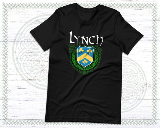 Lynch Irish Family Crest T-Shirt