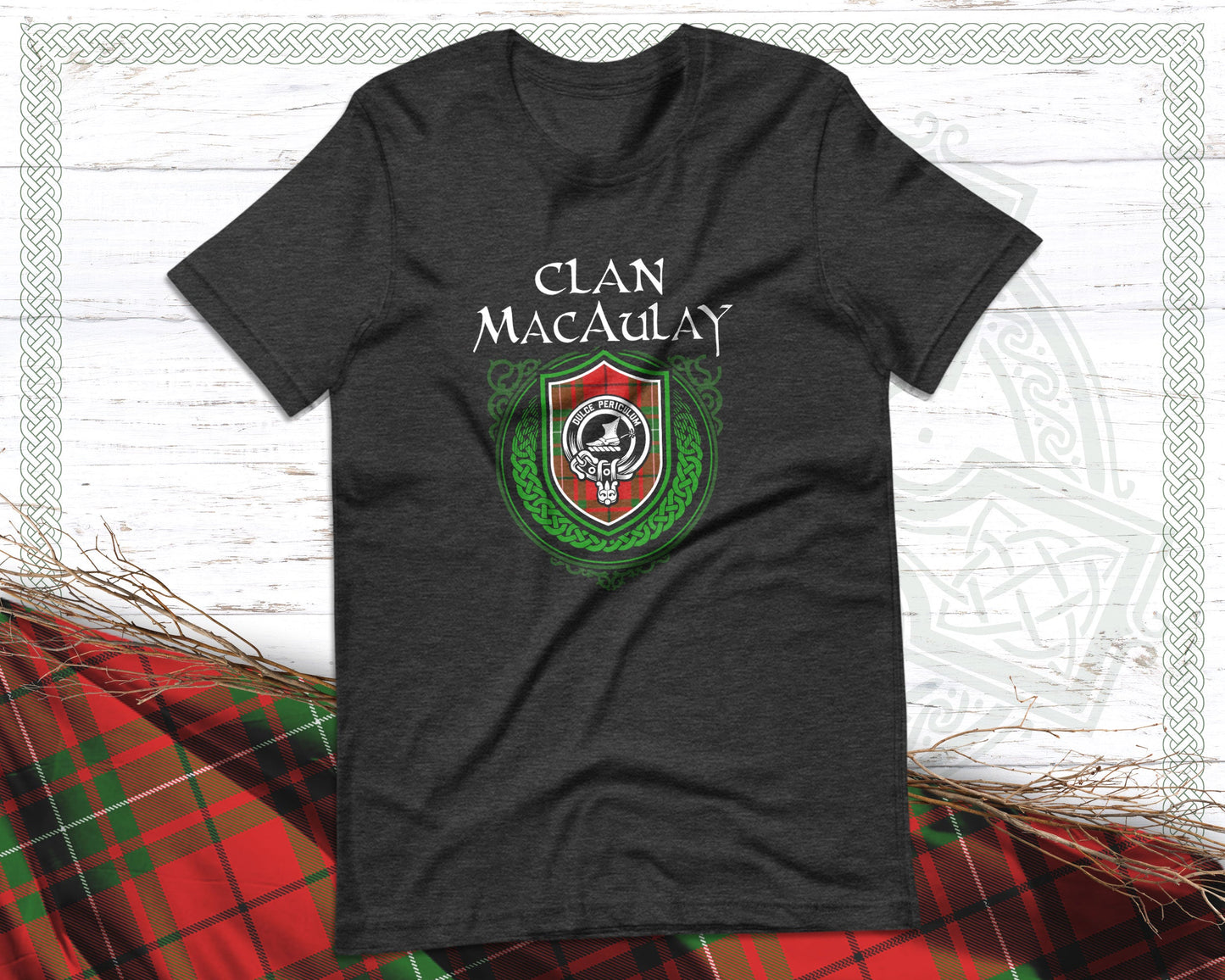 Clan MacAulay Scottish Clan Badge Crest T-Shirt