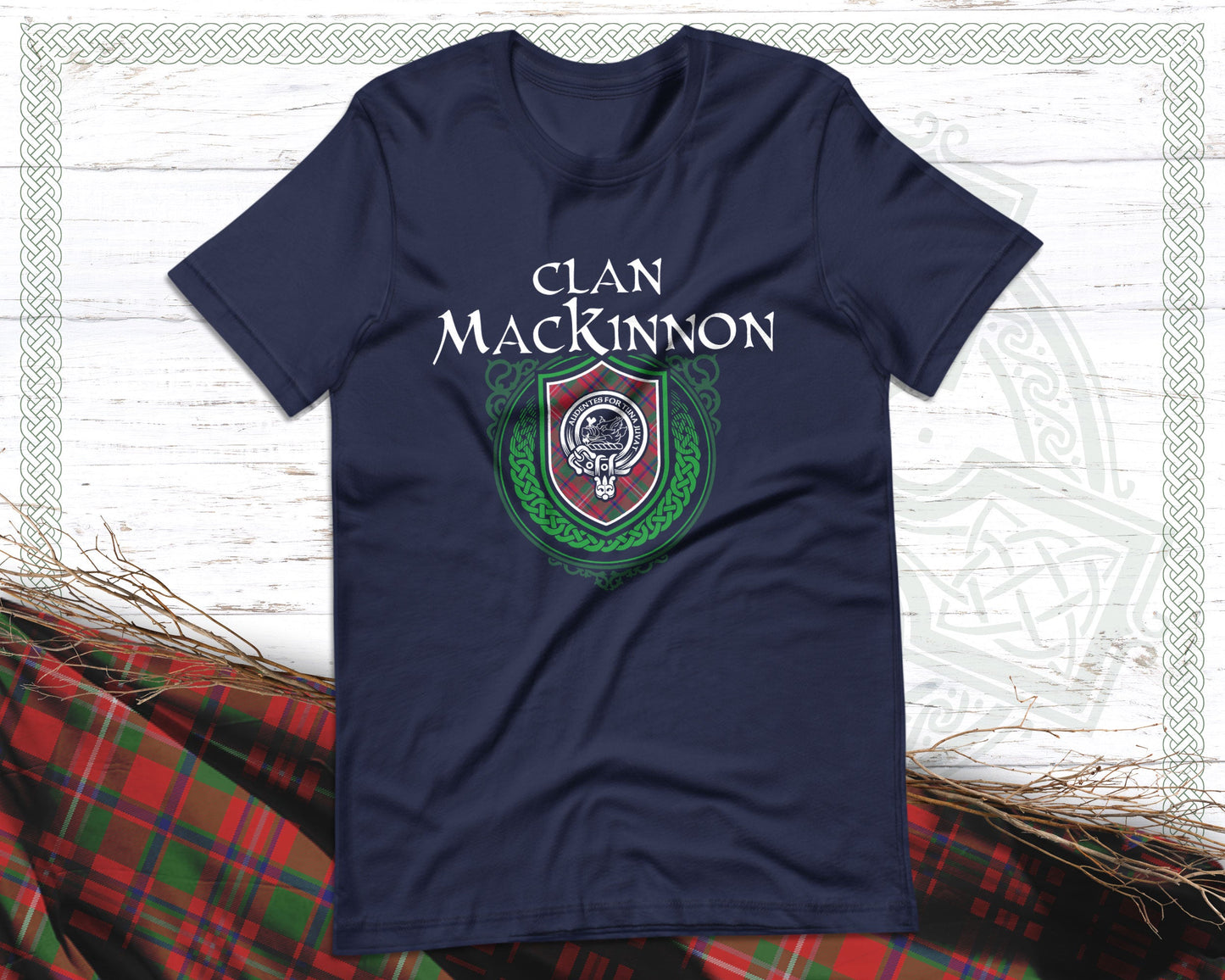 Clan MacKinnon Scottish Clan Badge Crest T-Shirt