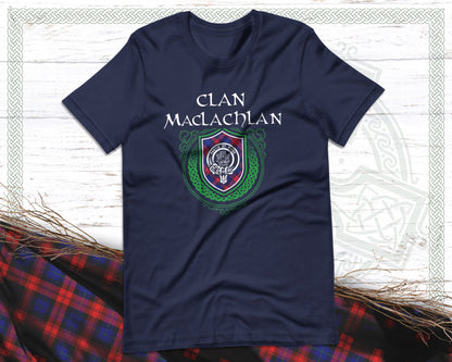 Clan MacLachlan Scottish Clan Badge Crest T-Shirt