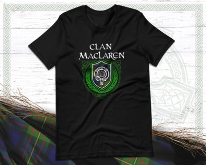 Clan MacLaren Scottish Clan Badge Crest T-Shirt