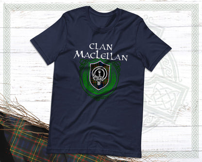 Clan MacLellan Scottish Clan Badge Crest T-Shirt