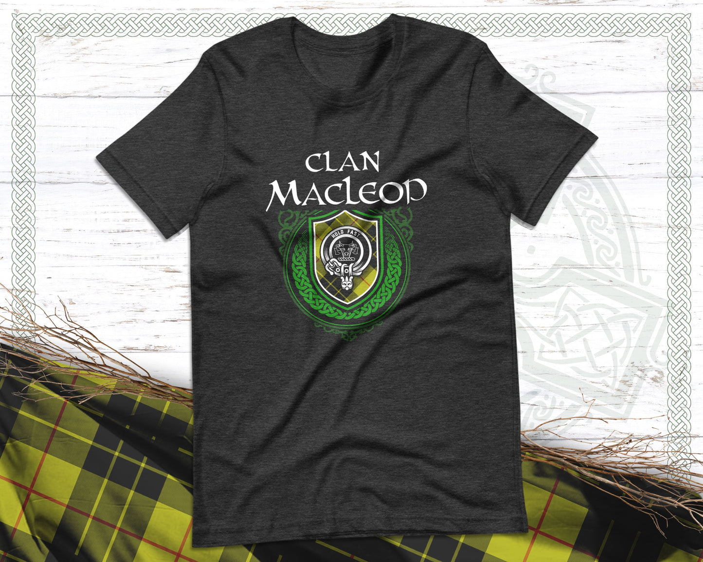 Clan MacLeod Scottish Clan Badge Crest T-Shirt