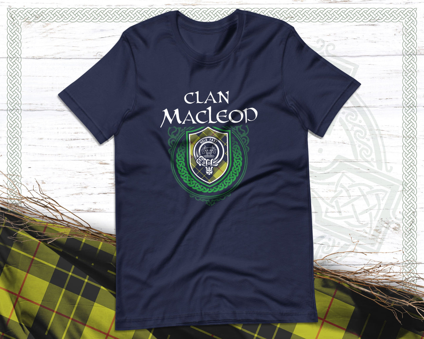 Clan MacLeod Scottish Clan Badge Crest T-Shirt