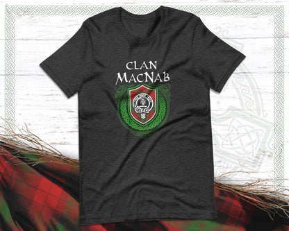 Clan MacNab Scottish Clan Badge Crest T-Shirt